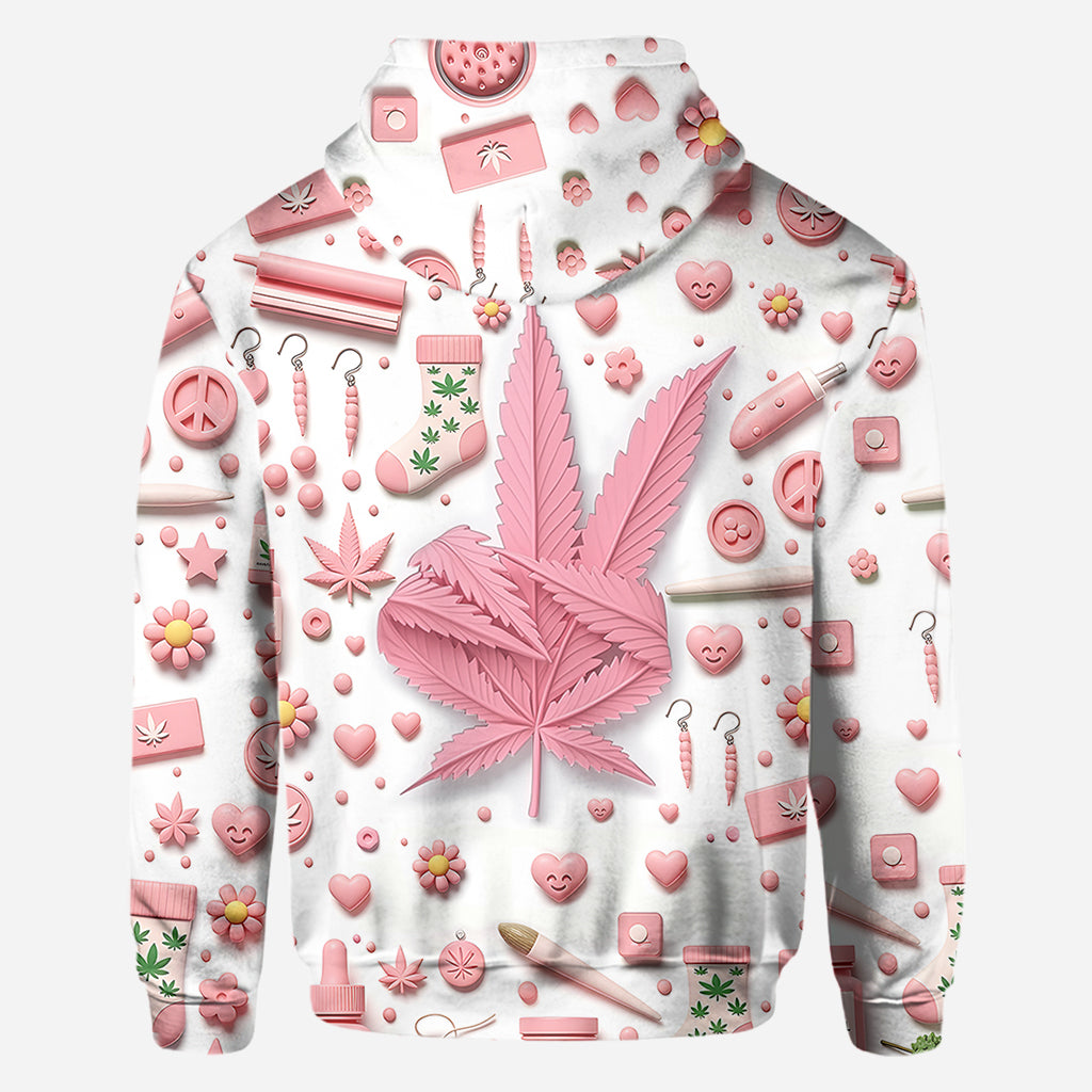 Irgendwo ist es 4:20 Uhr – personalisiertes „Weed All Over“-Shirt