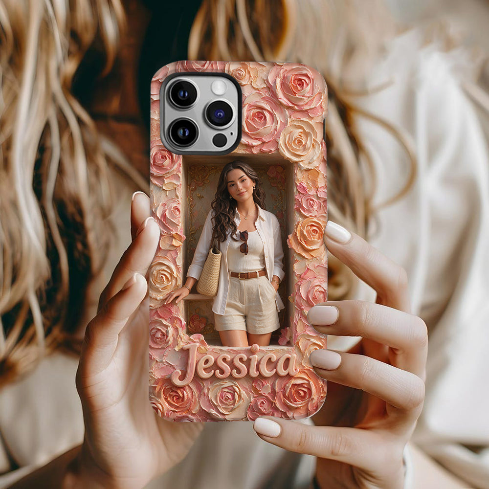 Beautiful Flowers - Personalized Birth Month Flower Full Print Phone Case