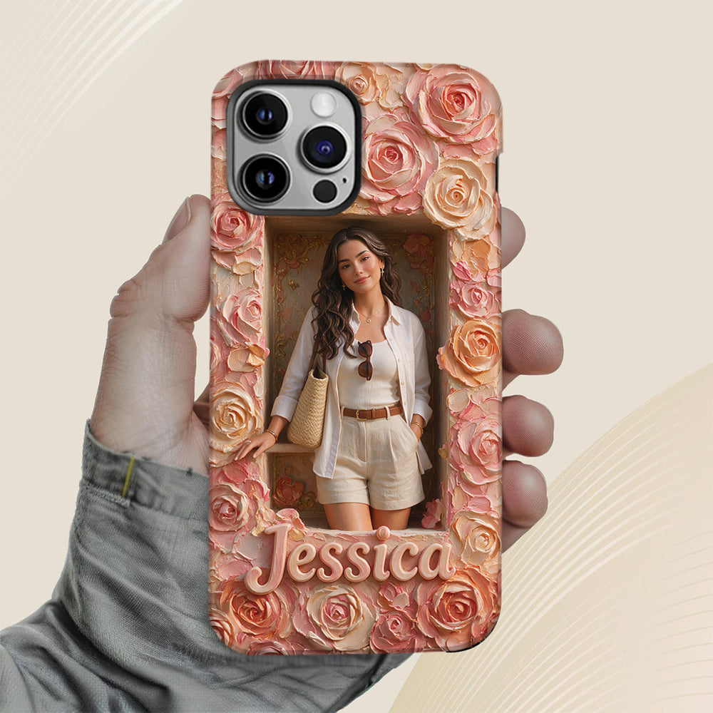Beautiful Flowers - Personalized Birth Month Flower Full Print Phone Case