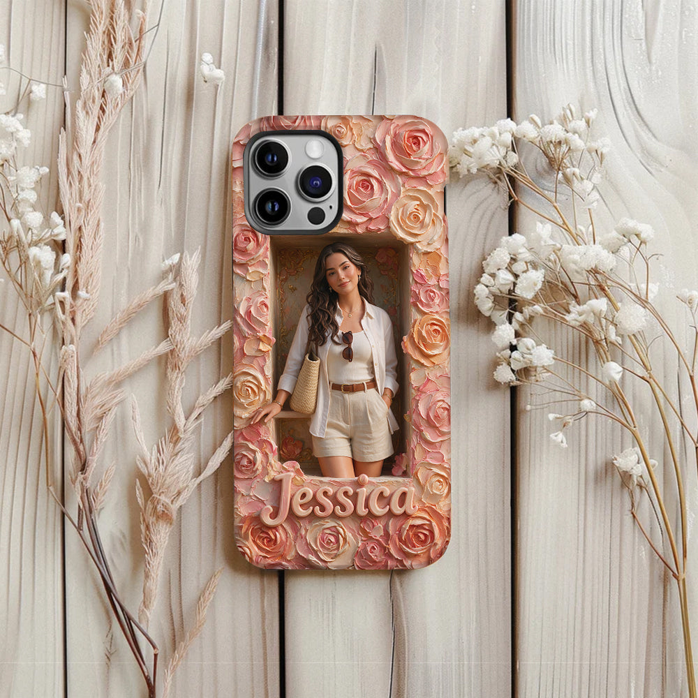 Beautiful Flowers - Personalized Birth Month Flower Full Print Phone Case