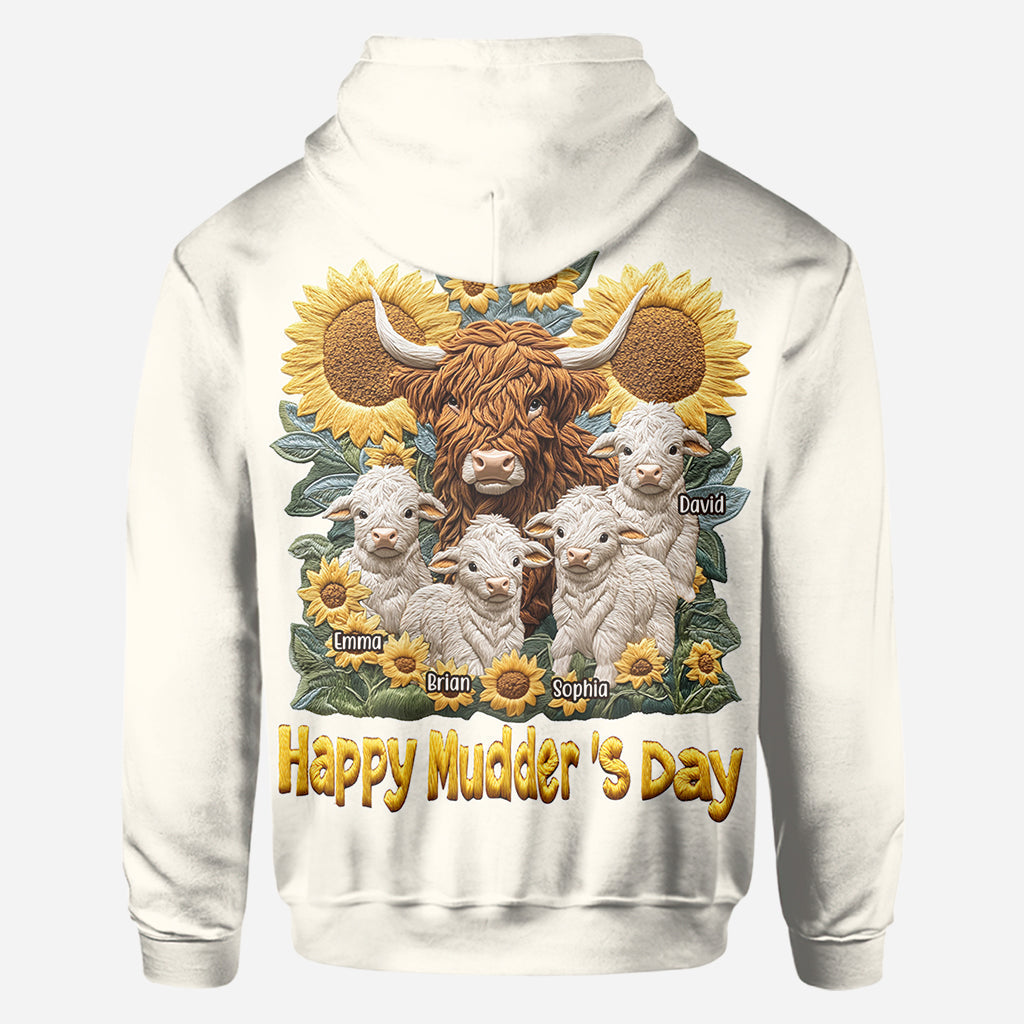 Happy Mudder's Day - Personalized Mother All Over Shirt