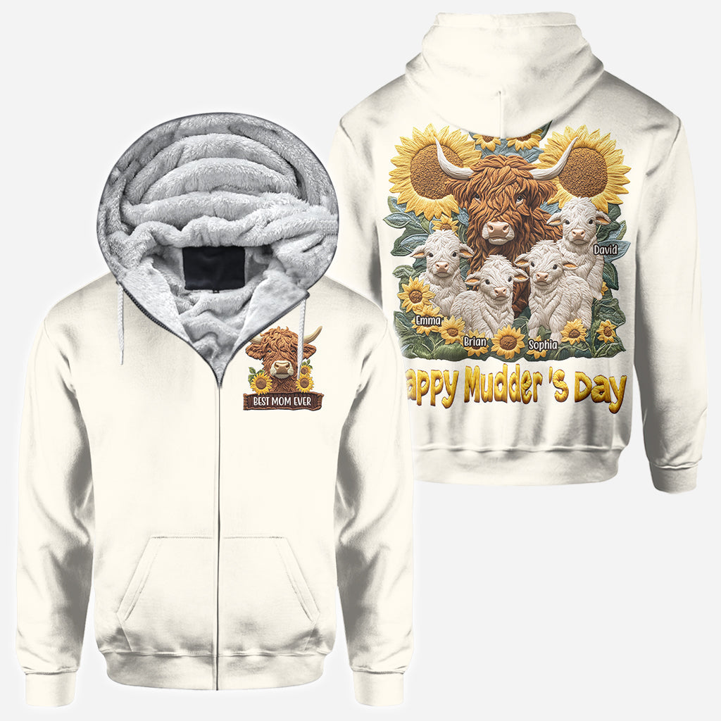 Happy Mudder's Day - Personalized Mother All Over Shirt