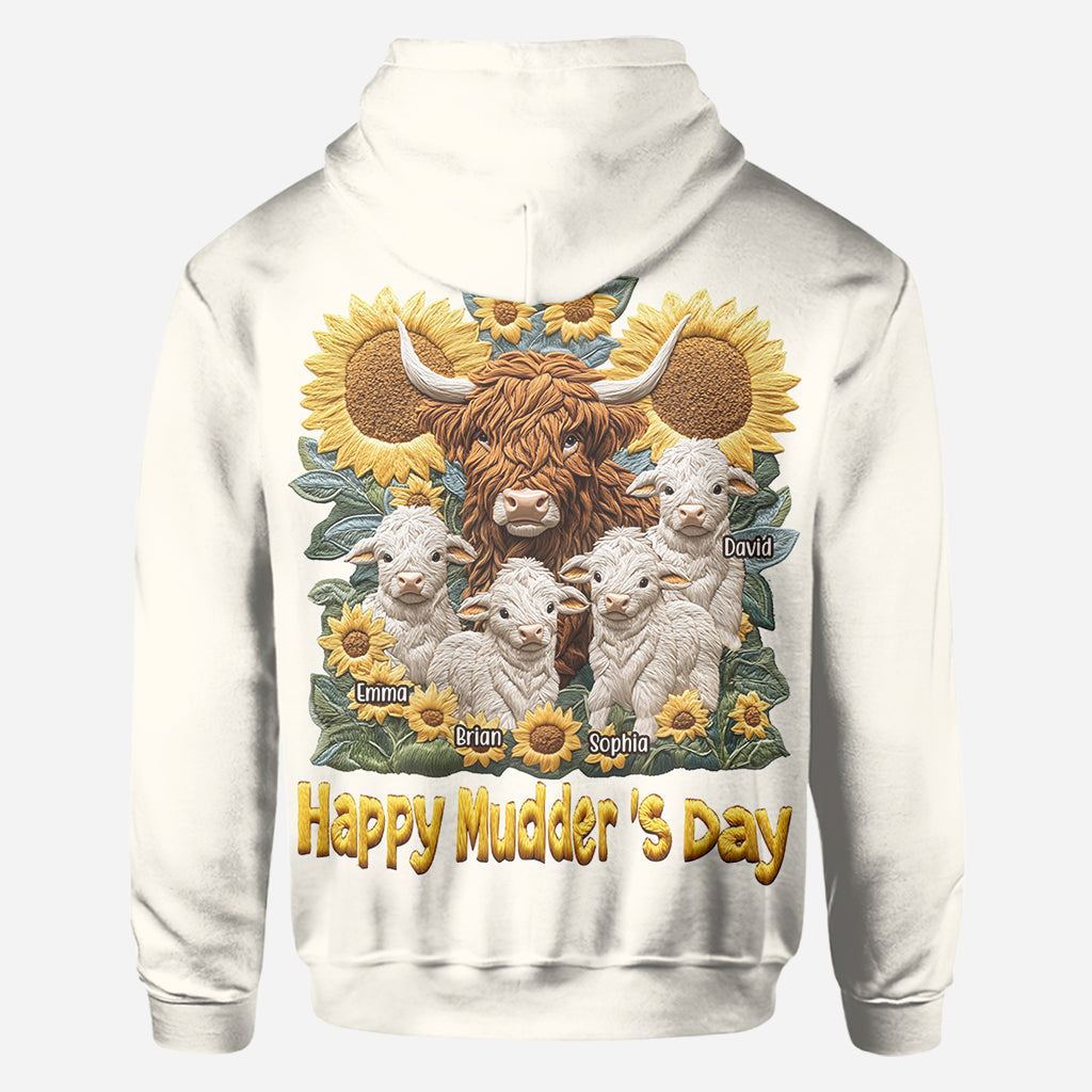 Happy Mudder's Day - Personalized Mother All Over Shirt