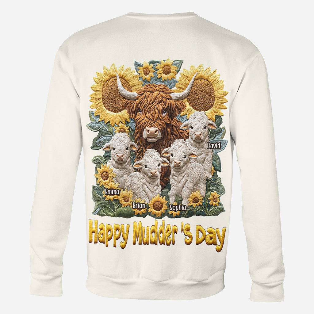 Happy Mudder's Day - Personalized Mother All Over Shirt