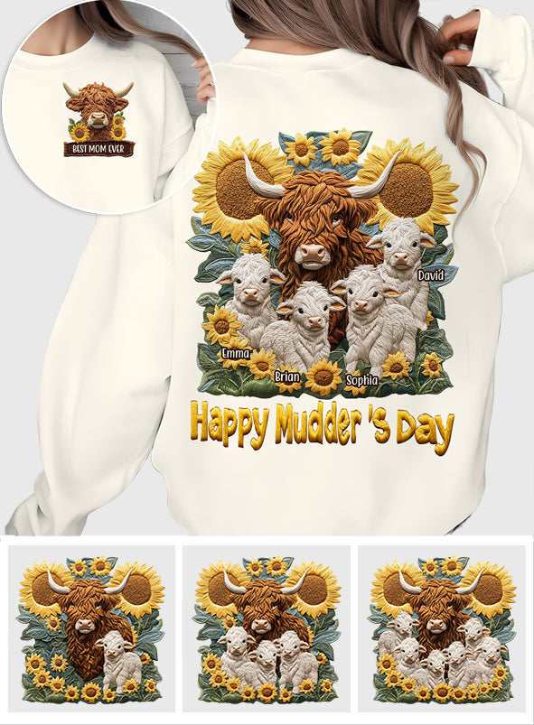 Happy Mudder's Day - Personalized Mother All Over Shirt