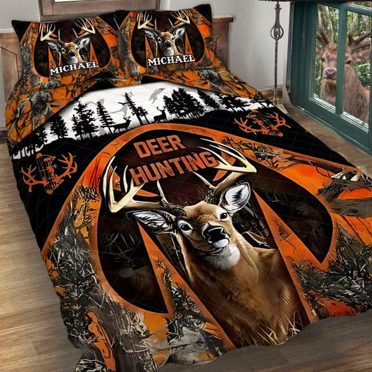 Liebe zur Jagd – Personalisiertes Jagd-Quilt-Set