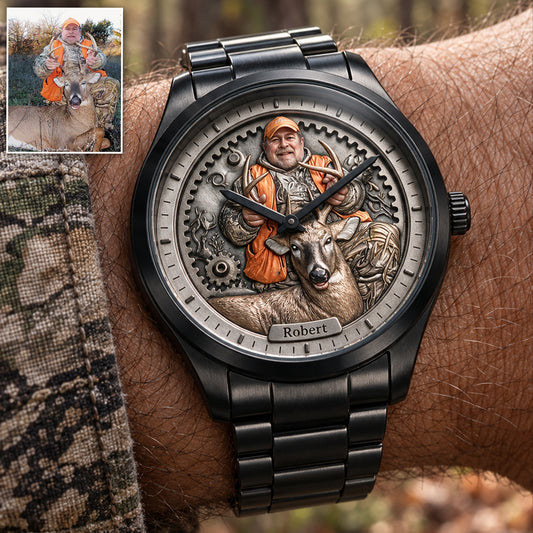 Jede Uhr - Personalisierte Jagd-Armbanduhr