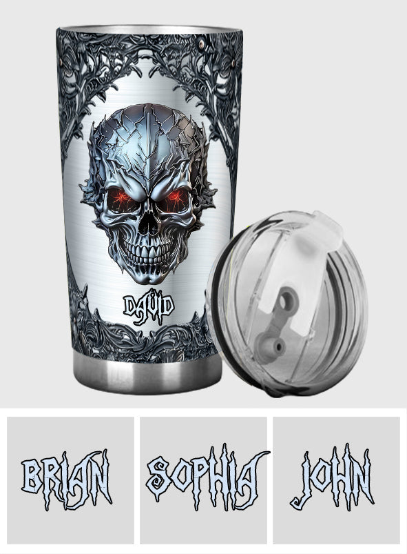 Cooler Totenkopf – Personalisierter Totenkopf-Trinkbecher
