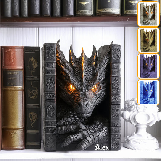 Violent Little Thing – Personalisierte Drachen-Acrylplakette in individueller Form