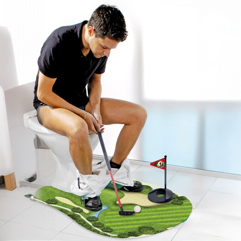 Toilet Golf Game-Practice