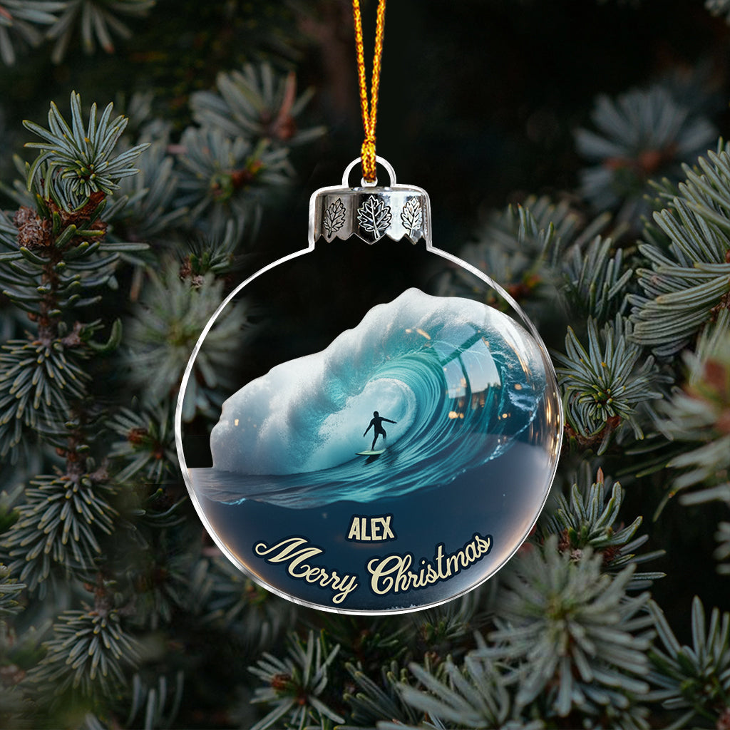 Surferleben – Personalisierter Surfer-Anhänger