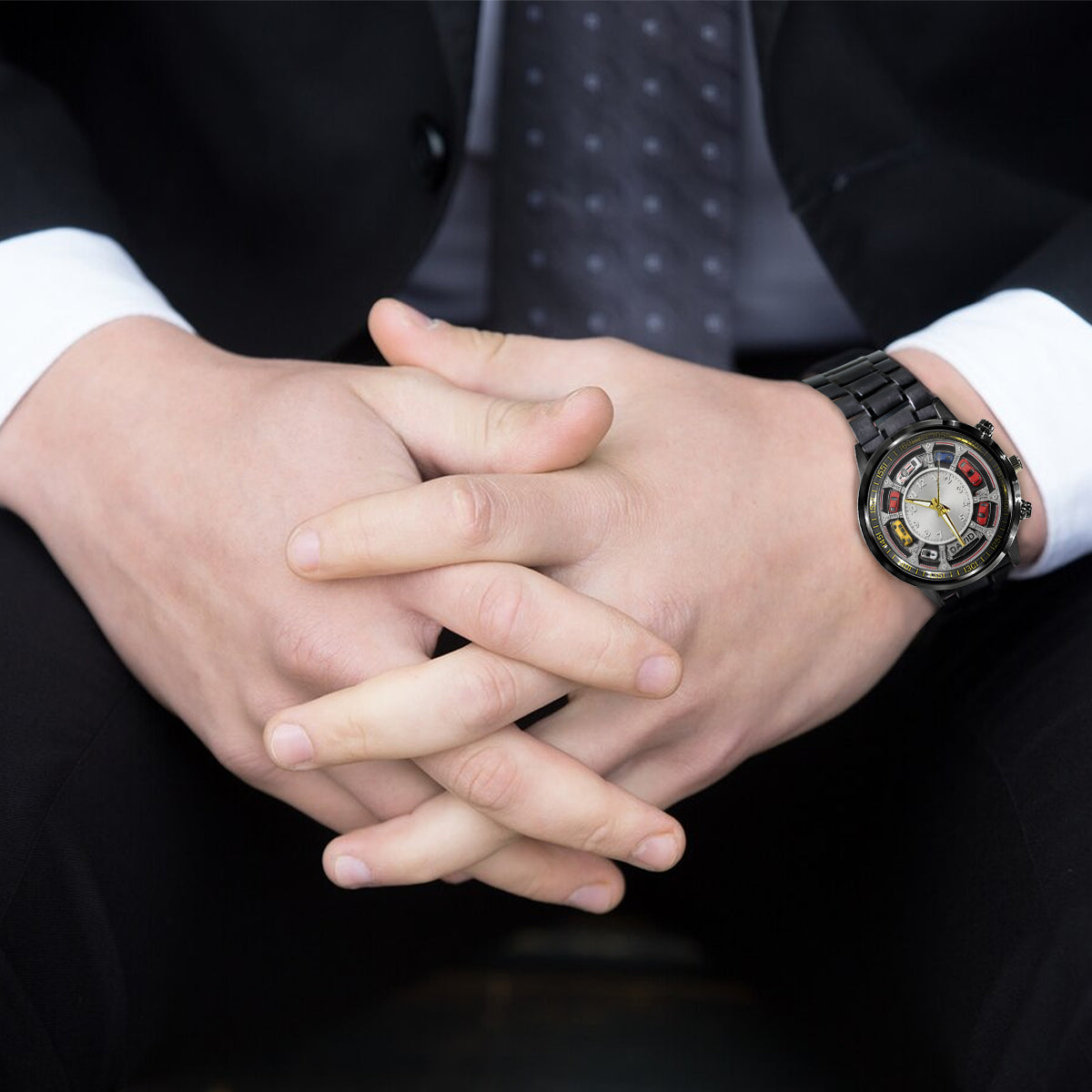 Liebe zu Autos – Personalisierte Armbanduhr für Autoliebhaber