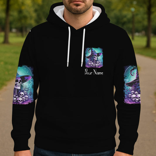 Sie hat eine Hexe ausgebildet – Personalisiertes Hexen-Shirt