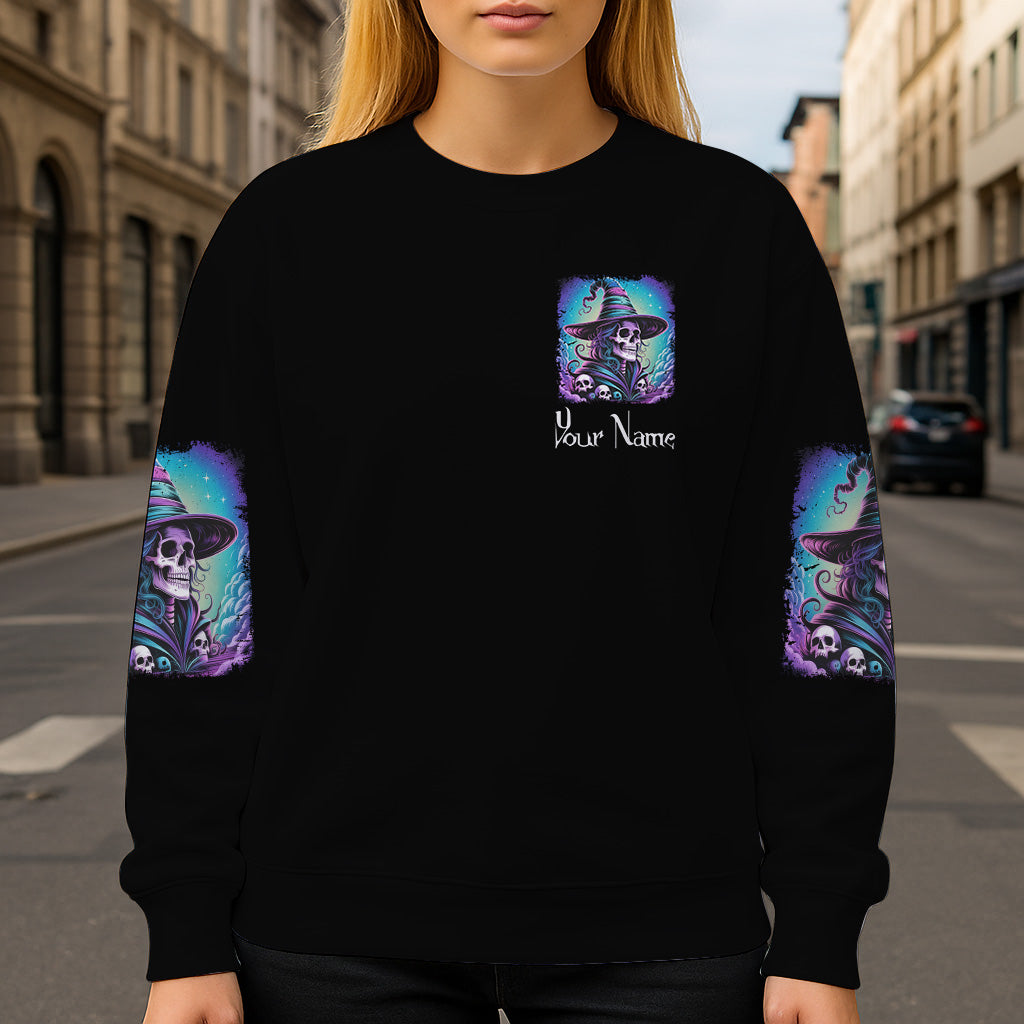 Sie hat eine Hexe ausgebildet – Personalisiertes Hexen-Shirt