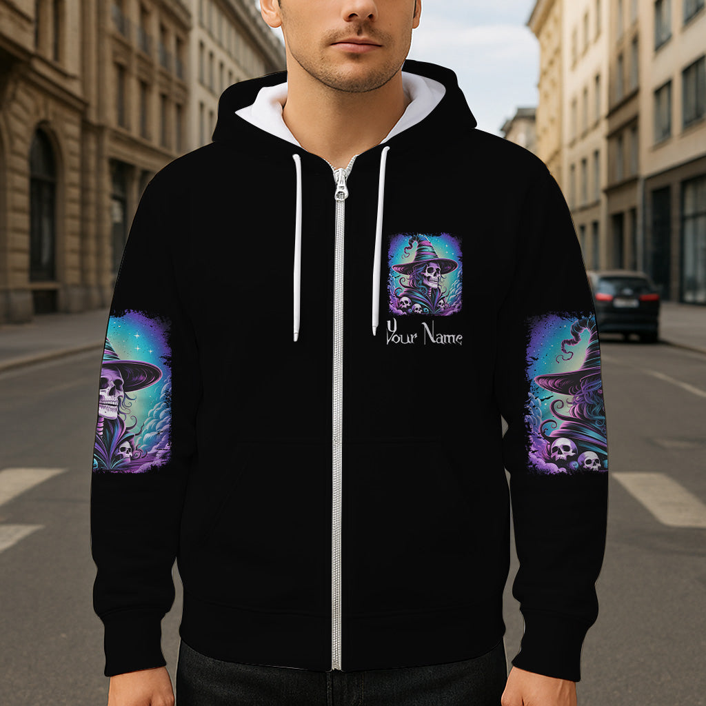 Sie hat eine Hexe ausgebildet – Personalisiertes Hexen-Shirt