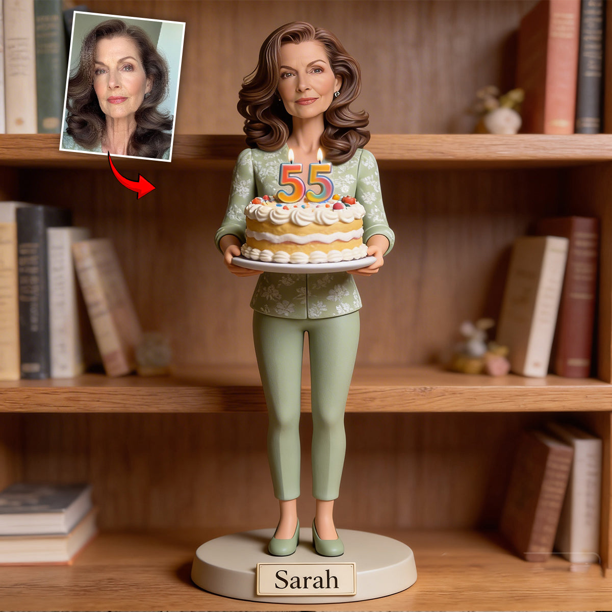 Custom Any Photo - Personalized Birthday Custom Shaped Acrylic Plaque