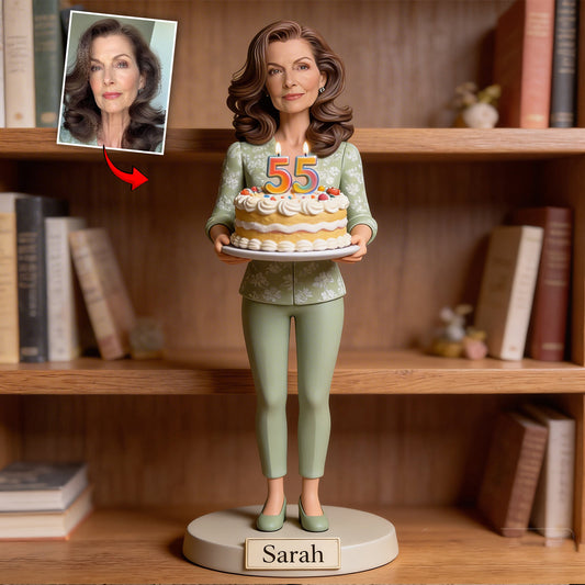 Custom Any Photo - Personalized Birthday Custom Shaped Acrylic Plaque