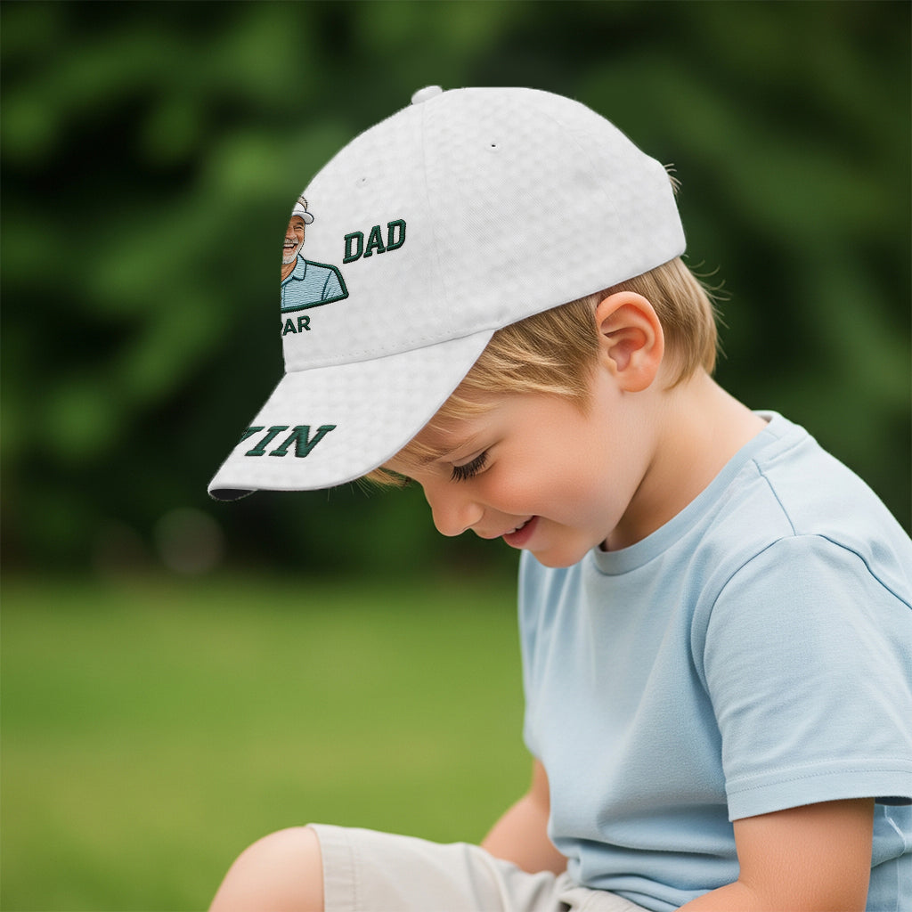 Personalisierte Golf Classic Cap für besten Papa/Opa/Onkel