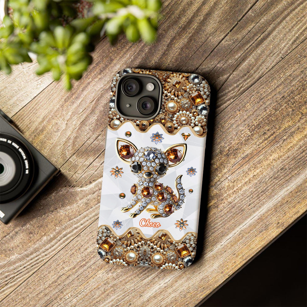 Liebe Chihuahuas – Personalisierte Handyhülle mit Hundemotiv