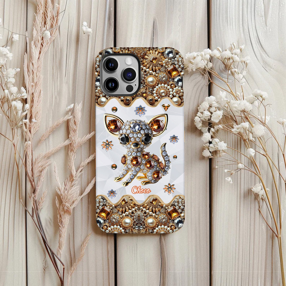 Liebe Chihuahuas – Personalisierte Handyhülle mit Hundemotiv