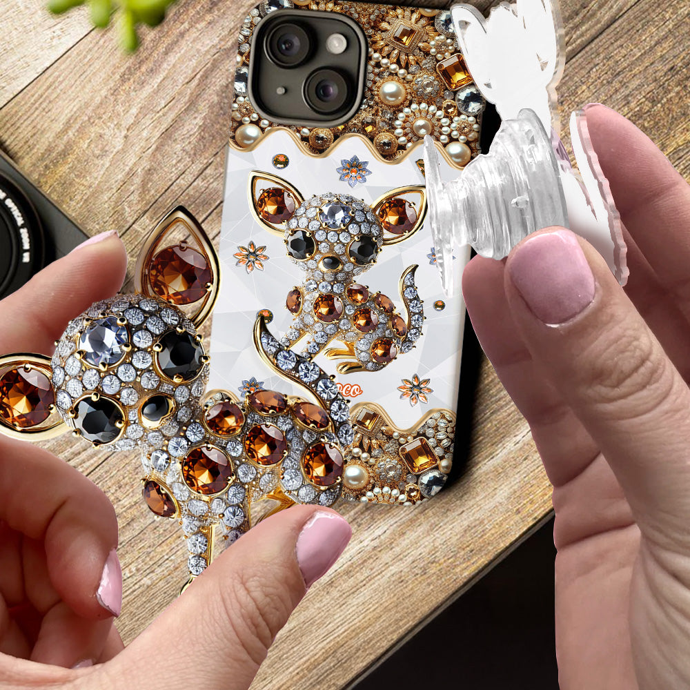 Liebe Chihuahuas – Personalisierte Handyhülle mit Hundemotiv