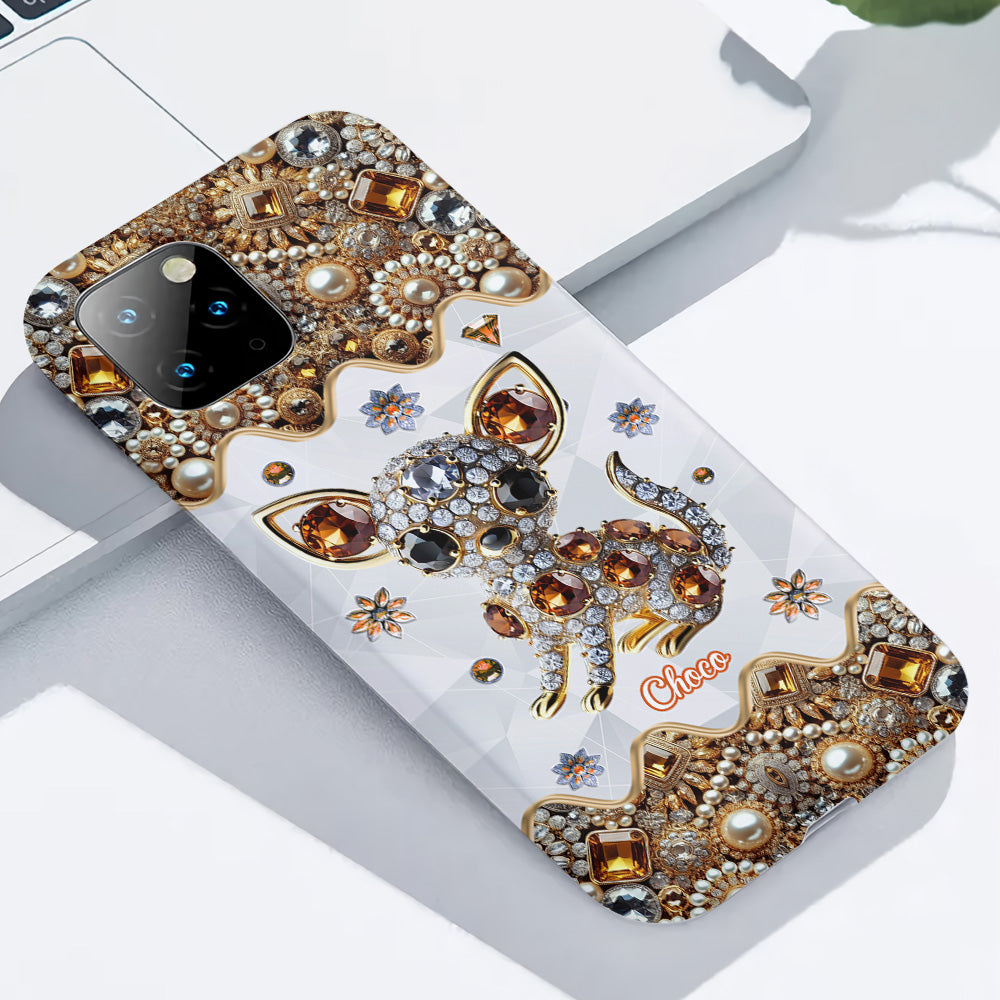 Liebe Chihuahuas – Personalisierte Handyhülle mit Hundemotiv