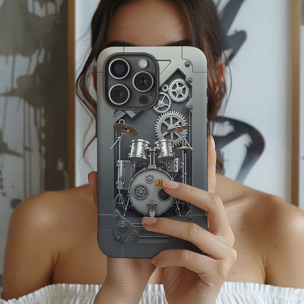 Drummer Life - Personalized Drummer Full Print Phone Case