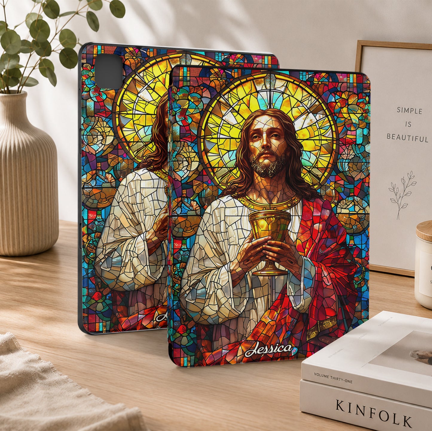 I'm A Child Of God - Personalized Christian Tablet Cover With Pen Slot