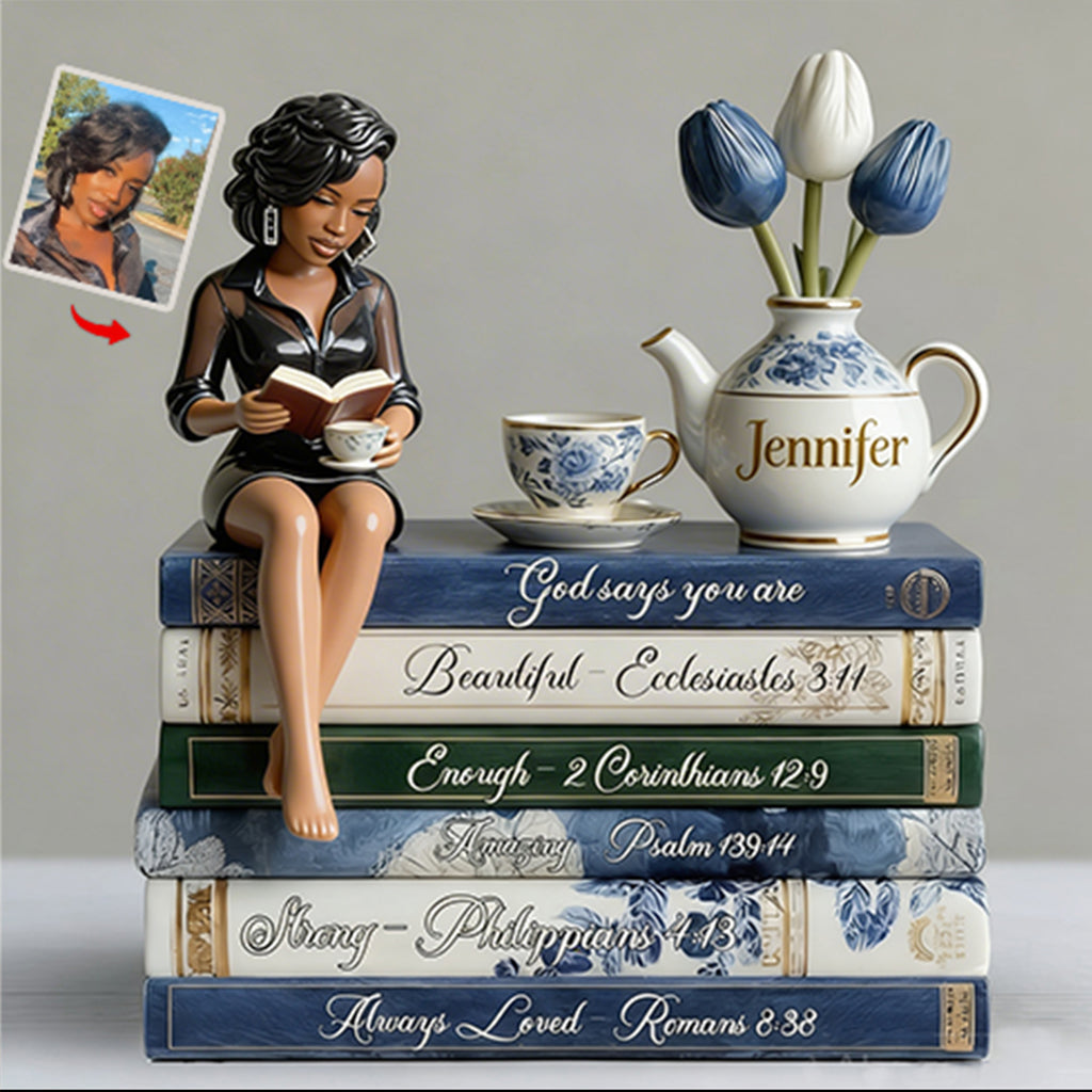 Custom Any Photo, God Says You Are - Personalized Christian Custom Shaped Acrylic Plaque