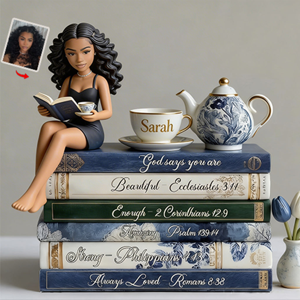 Custom Any Photo, God Says You Are - Personalized Christian Custom Shaped Acrylic Plaque