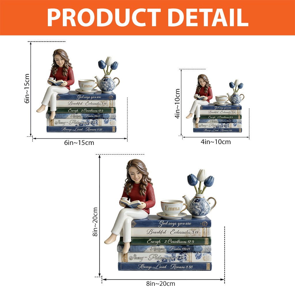 Custom Any Photo, God Says You Are - Personalized Christian Custom Shaped Acrylic Plaque