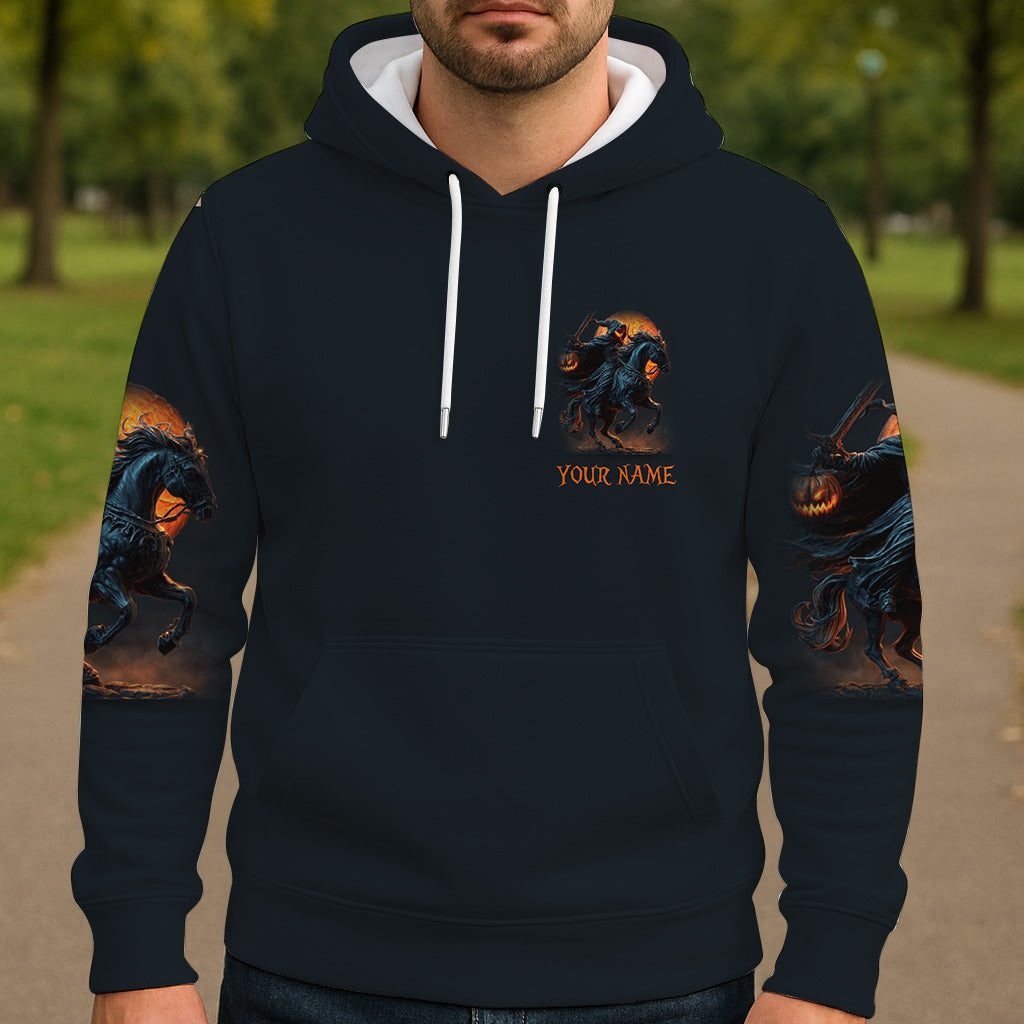 Hallo Dunkelheit – Personalisiertes Totenkopf-Shirt