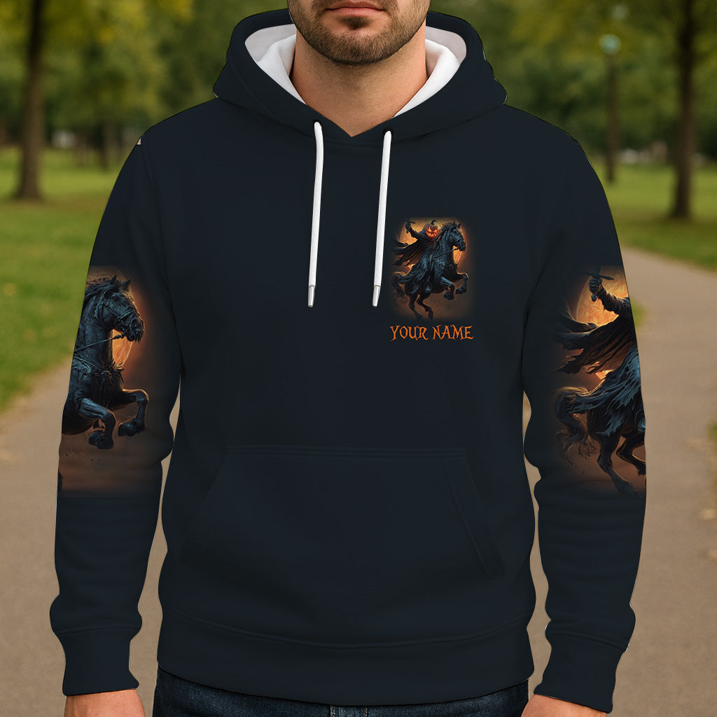 Hallo Dunkelheit – Personalisiertes Totenkopf-Shirt