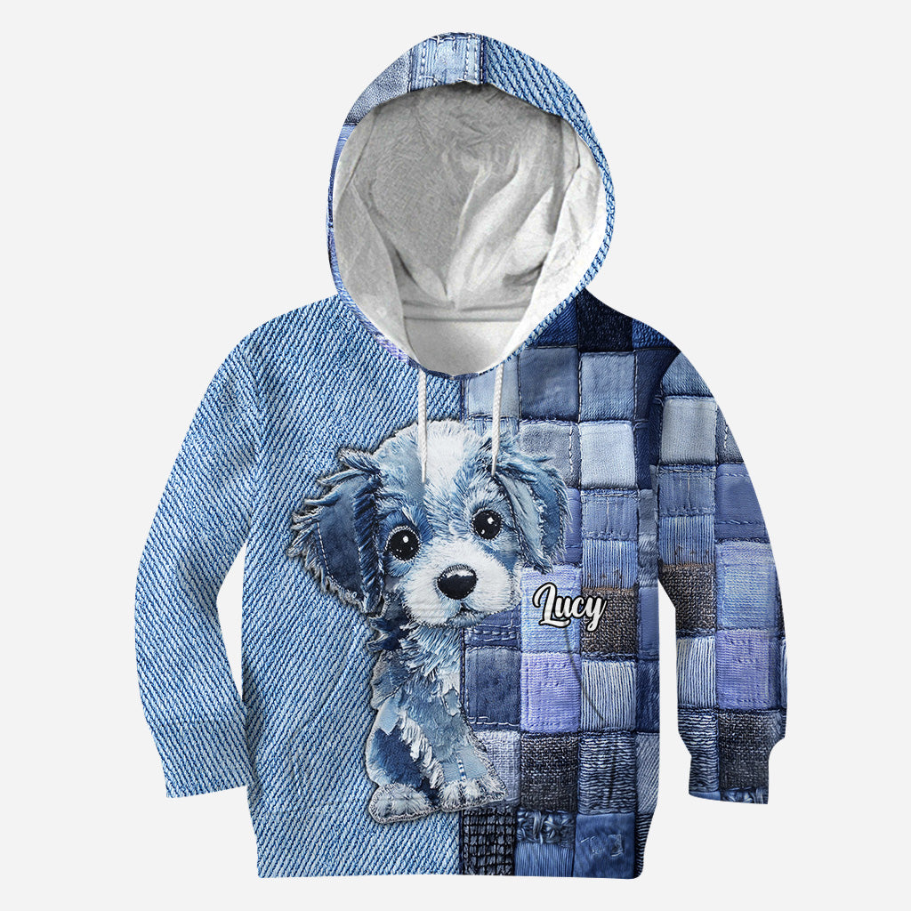 Golden Retriever-Liebe - Personalisiertes T-Shirt mit Hundemotiv