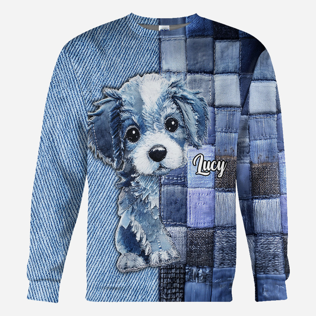 Golden Retriever-Liebe - Personalisiertes T-Shirt mit Hundemotiv