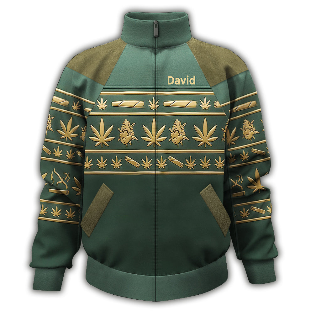 Unterstütze deine lokalen Landwirte – personalisierte Weed-Zip-Jacke