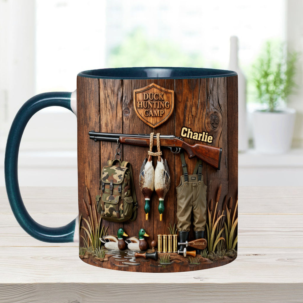 Duck Hunting Season - Personalized Hunting Accent Mug