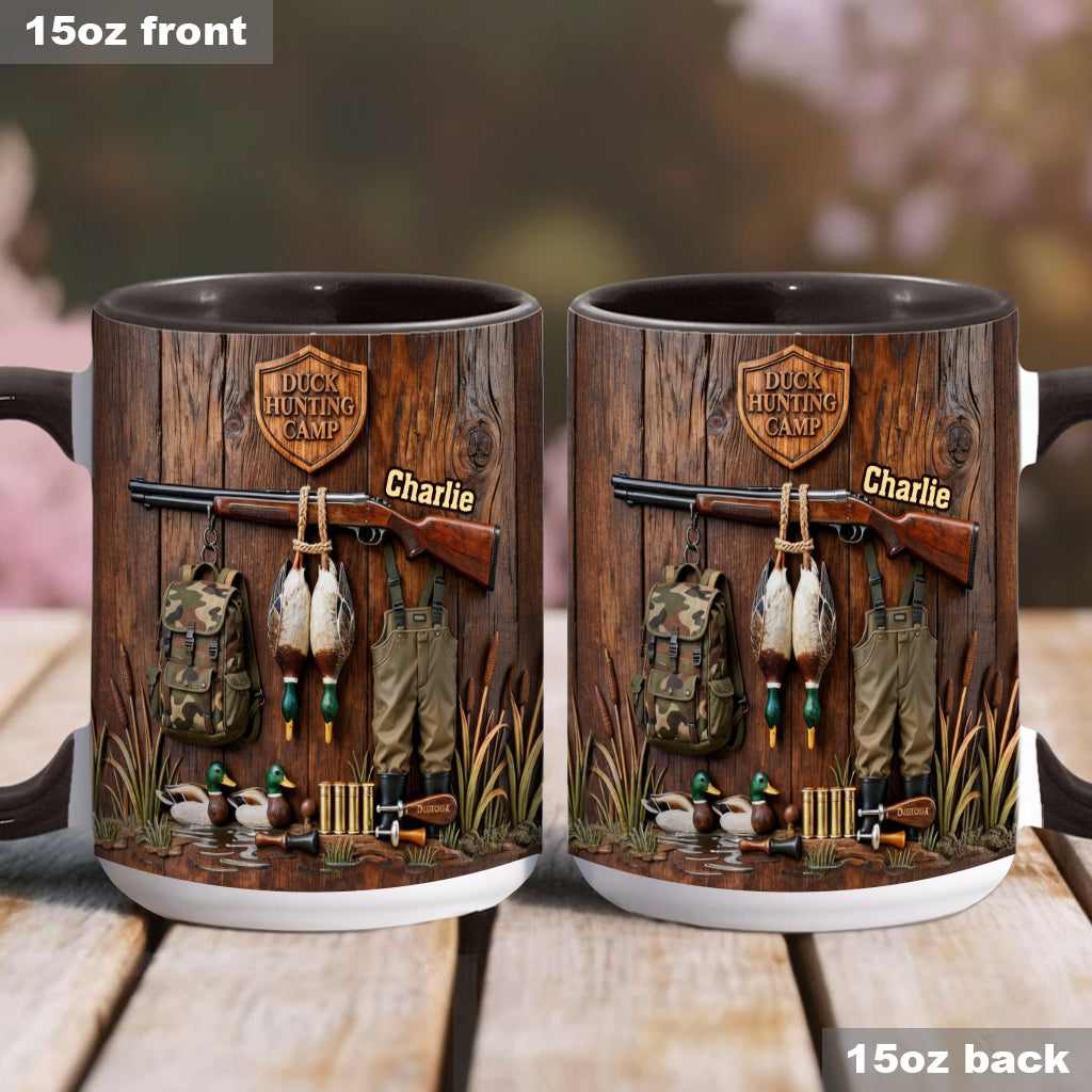 Duck Hunting Season - Personalized Hunting Accent Mug