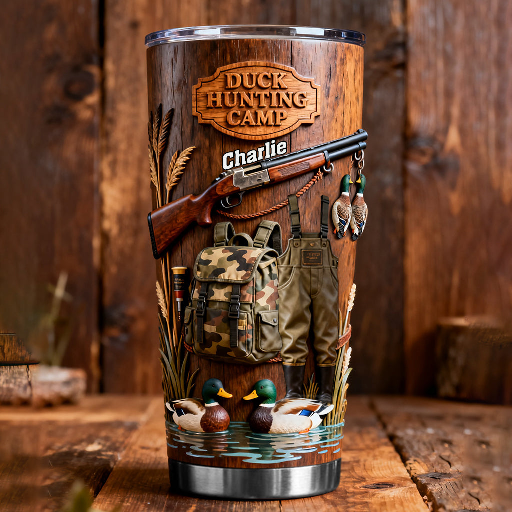 Entenjagdsaison – Personalisierter Jagdbecher