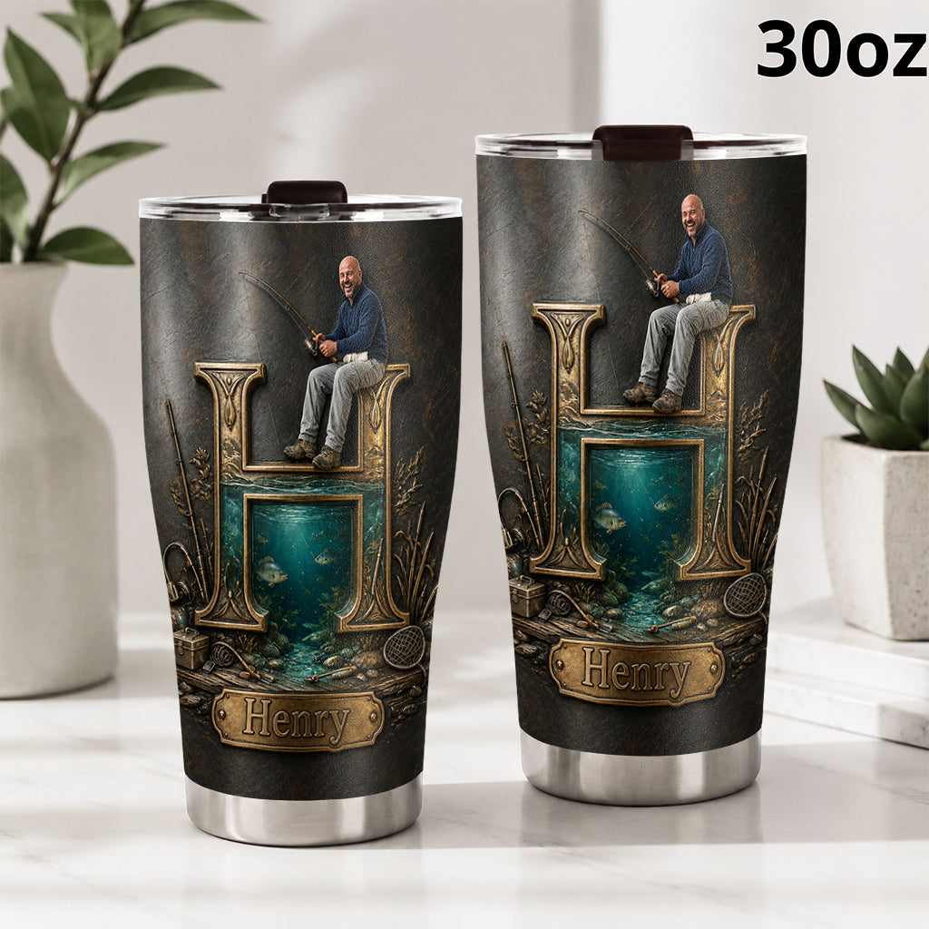 Fishing Is My Therapy - Personalized Fishing Tumbler