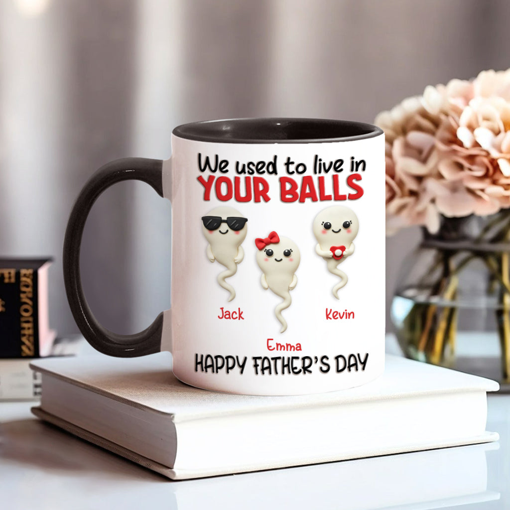 Thanks Mom - Personalized Mother Accent Mug