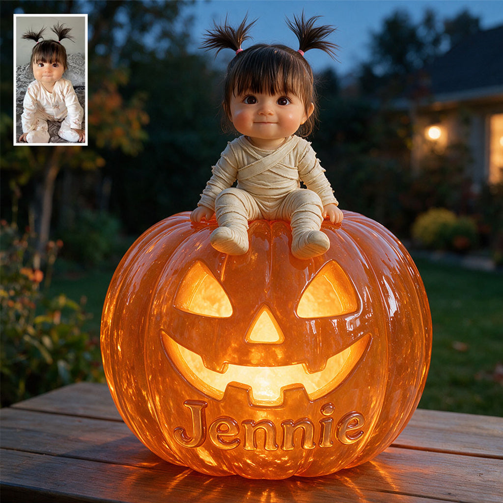 Little Pumpkin - Personalized Kid Solar Acrylic Light