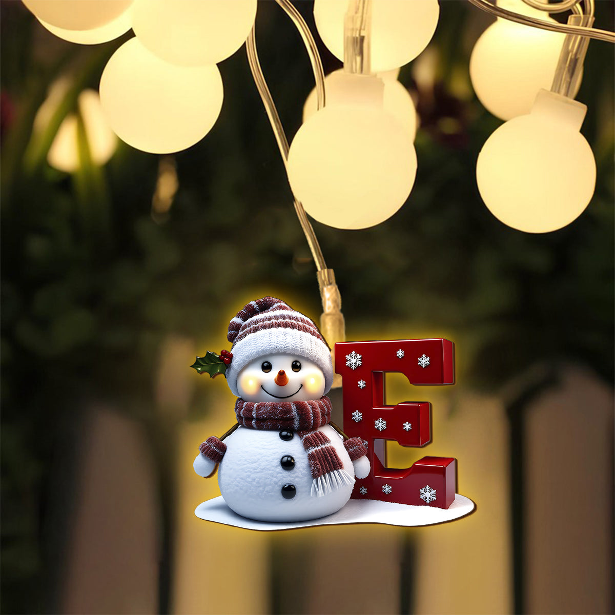 Glückliche Familie – Personalisierte Lichterkette für die Familie