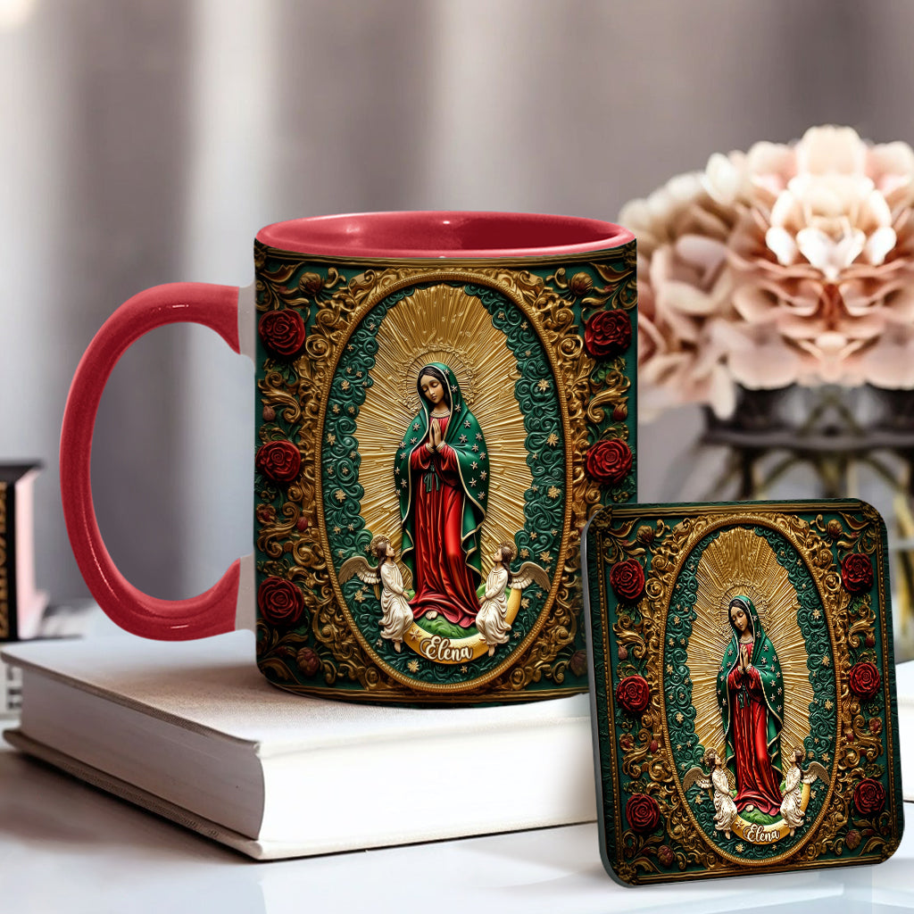 Personalisierte Tasse mit christlichem Akzent, Unsere Liebe Frau von Guadalupe
