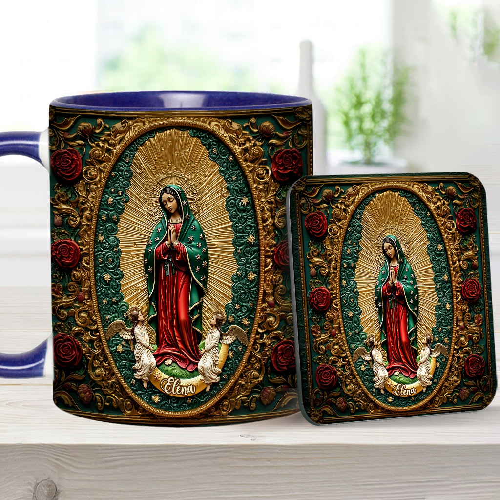 Personalisierte Tasse mit christlichem Akzent, Unsere Liebe Frau von Guadalupe