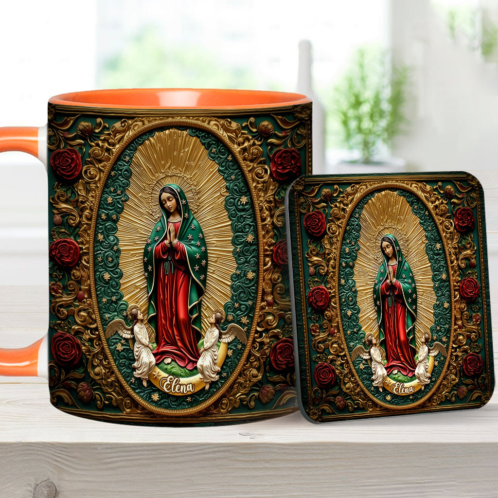 Personalisierte Tasse mit christlichem Akzent, Unsere Liebe Frau von Guadalupe