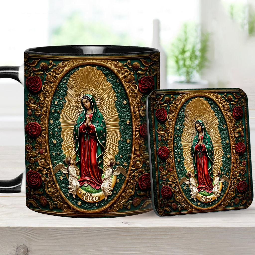 Personalisierte Tasse mit christlichem Akzent, Unsere Liebe Frau von Guadalupe