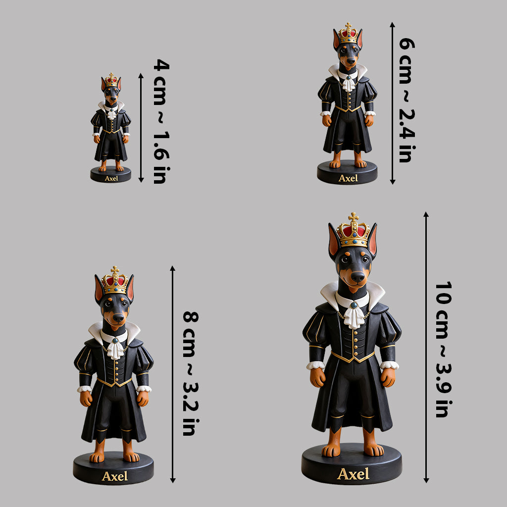Any Photo Royal Pet - Personalisierte Premium 3D-Figur für Hunde