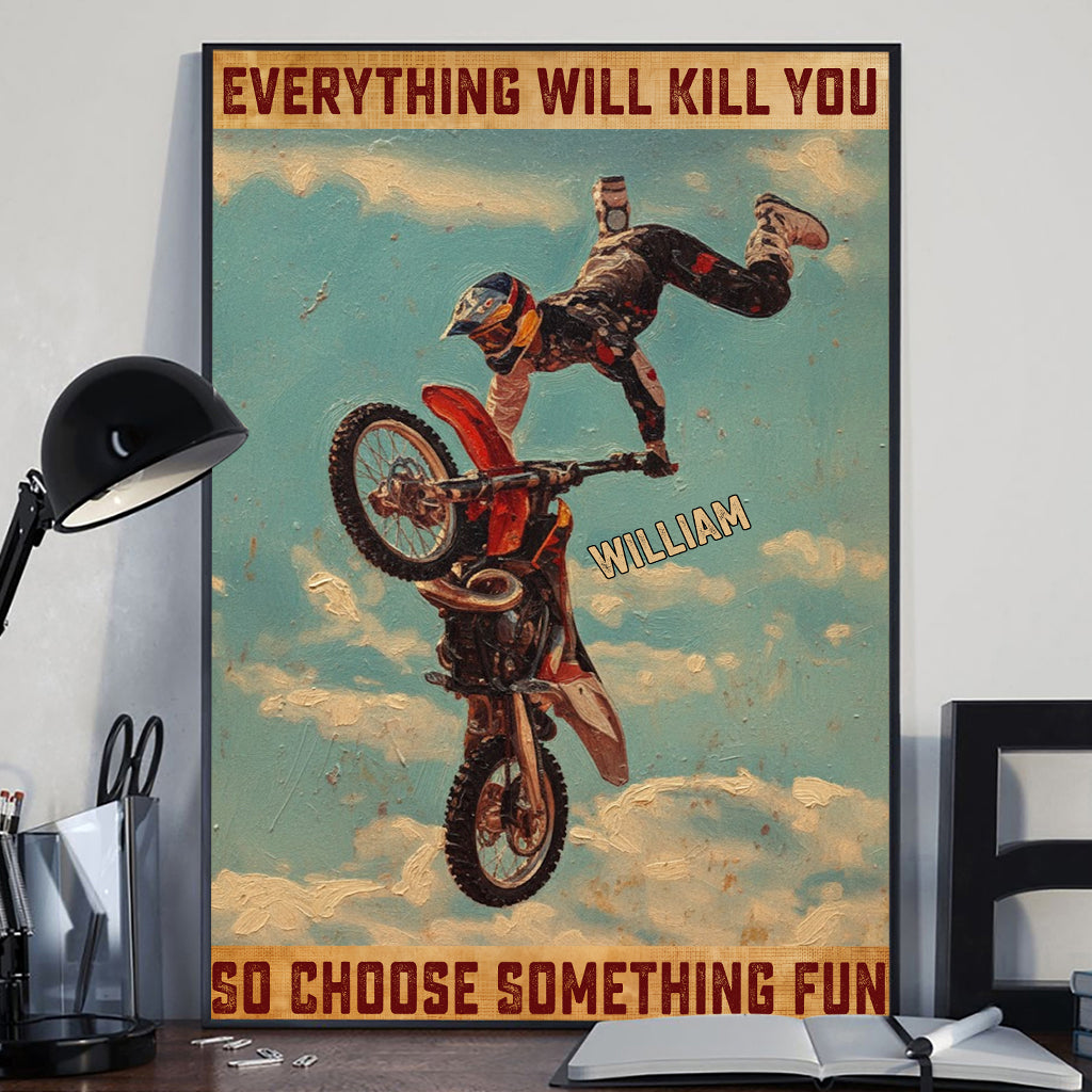 Vintage-Bild im Retro-Stil – Personalisierte Pferdeleinwand und Poster