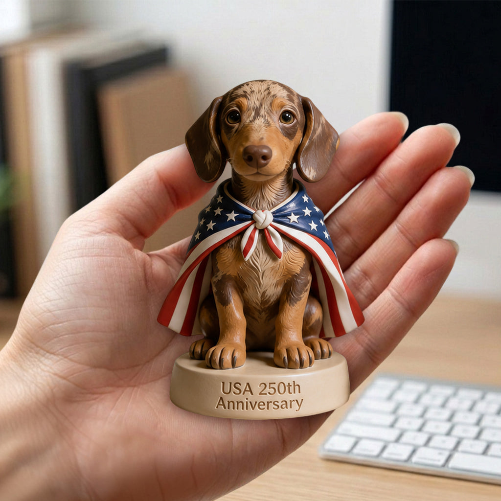 250. Jubiläum - Personalisierte Hund Premium 3D Figur